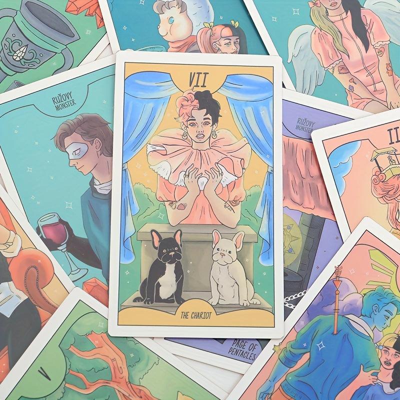 Crybaby Tarot Cards Gathering Fun Board Game Cards