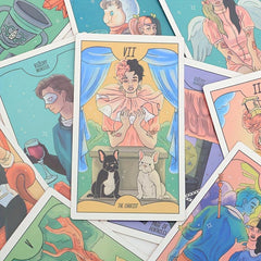 Crybaby Tarot Cards Gathering Fun Board Game Cards
