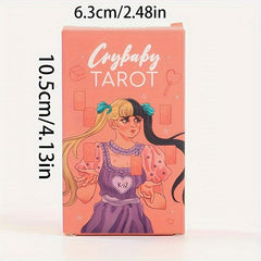 Crybaby Tarot Cards Gathering Fun Board Game Cards