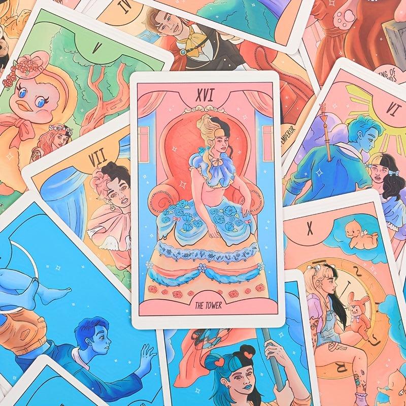Crybaby Tarot Cards Gathering Fun Board Game Cards
