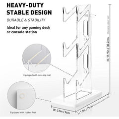 3 Layer Acrylic Game Handle Display Stand Wireless Display Stand