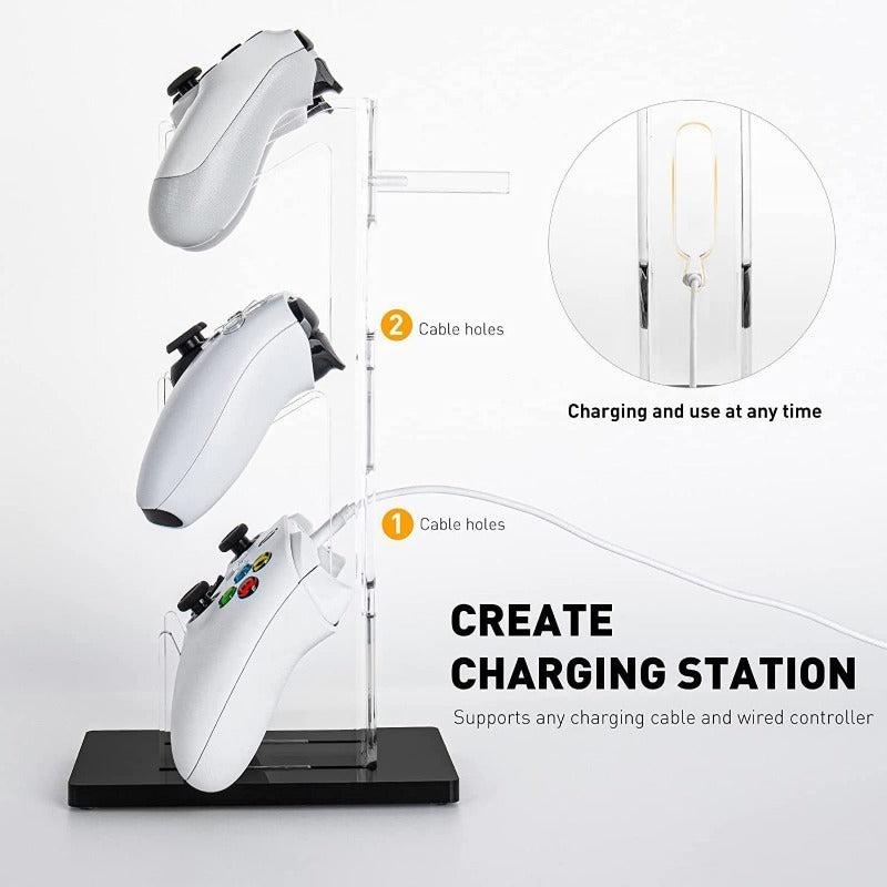 3 Layer Acrylic Game Handle Display Stand Wireless Display Stand