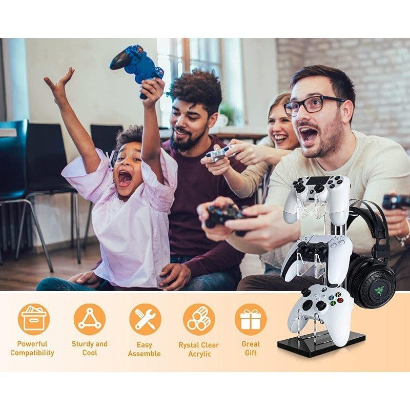 3 Layer Acrylic Game Handle Display Stand Wireless Display Stand