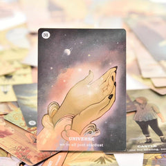 Magic Oracle Deck for Beginners Fate Divination Playing Cards