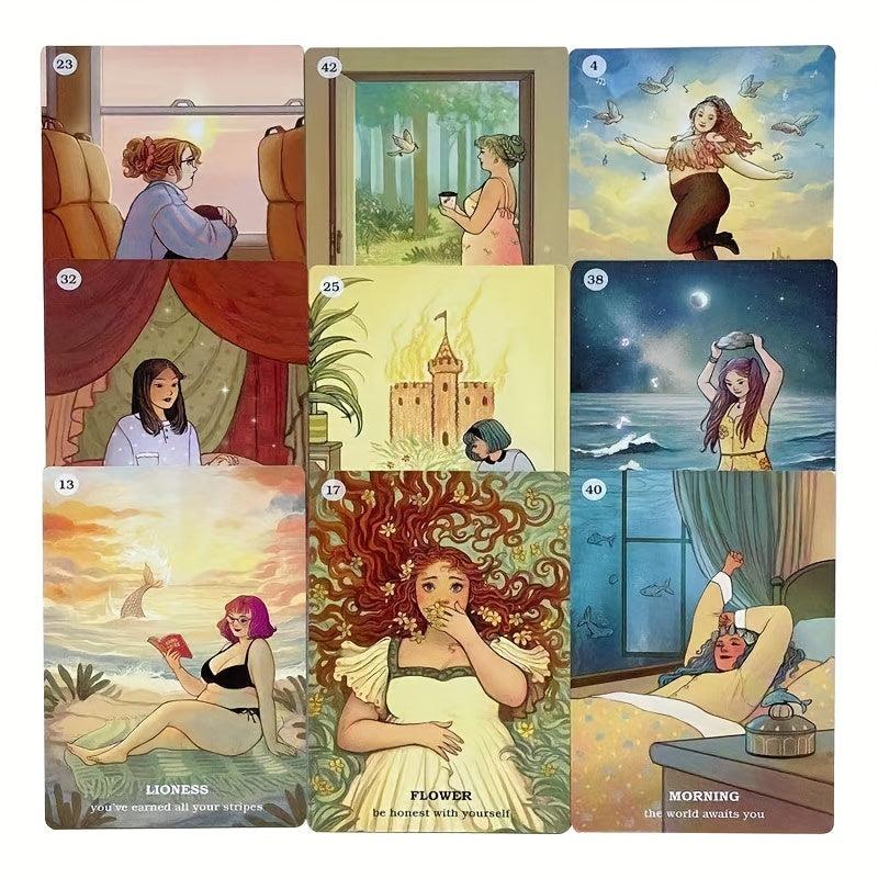 Magic Oracle Deck for Beginners Fate Divination Playing Cards