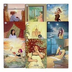 Magic Oracle Deck for Beginners Fate Divination Playing Cards