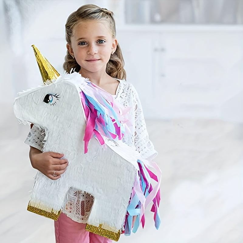 Rainbow Unicorn Pinata Bundle for Girls Birthday Party