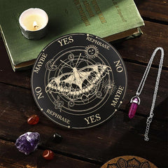 Butterfly Wooden Pendulum Board for Altar Decoration