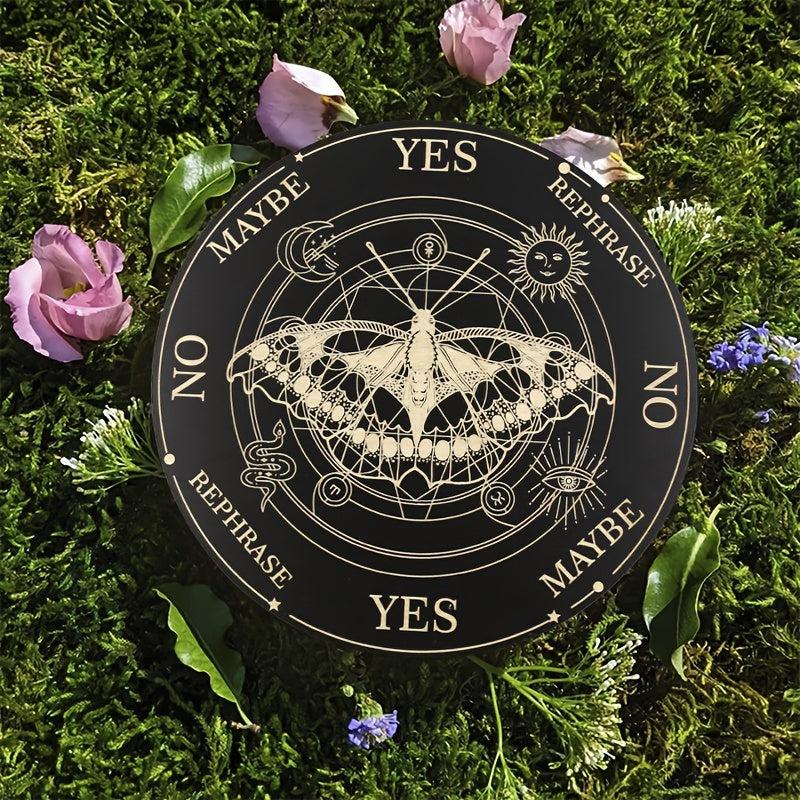 Butterfly Wooden Pendulum Board for Altar Decoration