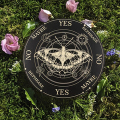 Butterfly Wooden Pendulum Board for Altar Decoration