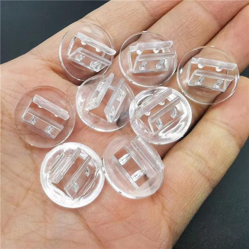 10Pcs Transparent Plastic Cards Stand Base for Board Games Cards