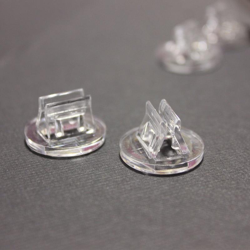 10Pcs Transparent Plastic Cards Stand Base for Board Games Cards