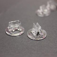 10Pcs Transparent Plastic Cards Stand Base for Board Games Cards