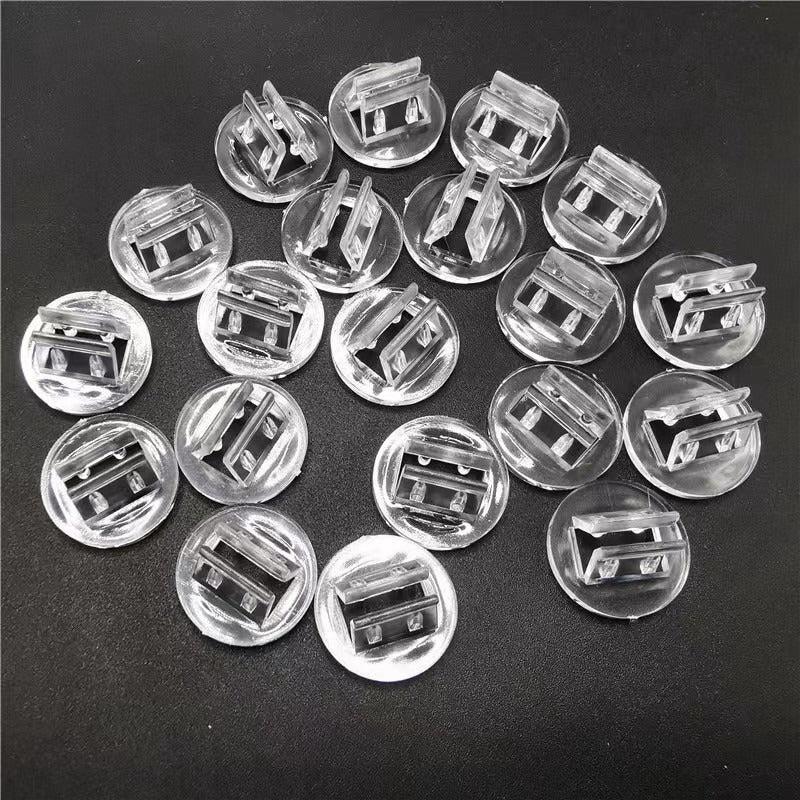 10Pcs Transparent Plastic Cards Stand Base for Board Games Cards