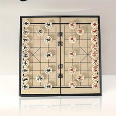 Portable Magnetic Chinese Chess Set for Kids & Adults
