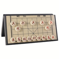 Portable Magnetic Chinese Chess Set for Kids & Adults