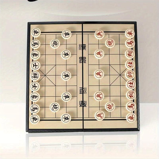 Portable Magnetic Chinese Chess Set for Kids & Adults
