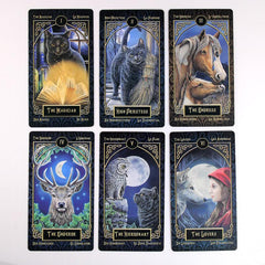 Tarot Familiars Tarot Deck Cards Fate Fortune Telling Card Games