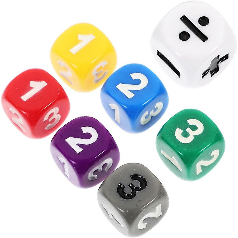 7pcs Math Puzzle Game Accessories