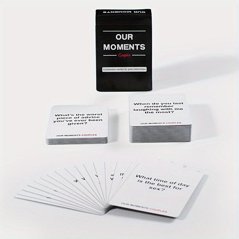 Our Moments Couples Party Game Cards Christmas Halloween Thank You