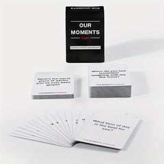 Our Moments Couples Party Game Cards Christmas Halloween Thank You