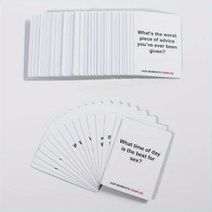 Our Moments Couples Party Game Cards Christmas Halloween Thank You