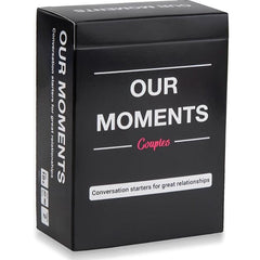 Our Moments Couples Party Game Cards Christmas Halloween Thank You