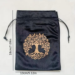 Velvet Storage Bag Card Jewelry Crystal Stone Sundries 13 - Purple