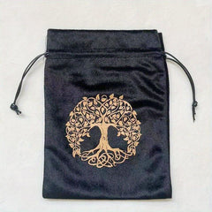 Velvet Storage Bag Card Jewelry Crystal Stone Sundries 13 - Purple