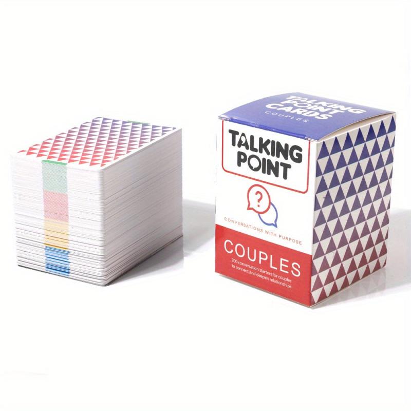 200 Conversation Cards To Strengthen Relationship Fun Dating Game For Couples
