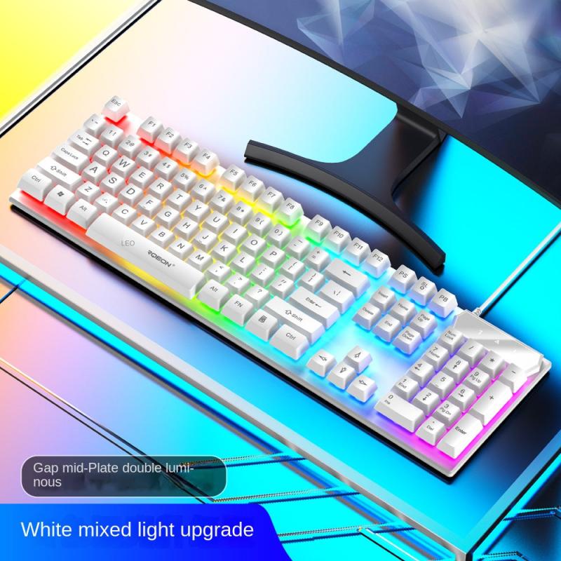 Luminous Gaming Keyboard Mechanical Feel Luminous Keyboard