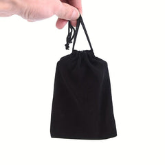 Cinch Flannel Bag for Card Storage