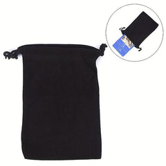 Cinch Flannel Bag for Card Storage