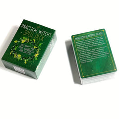 Practical Witch Spell Deck Tarot Cards English Vision Board Games