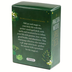 Practical Witch Spell Deck Tarot Cards English Vision Board Games