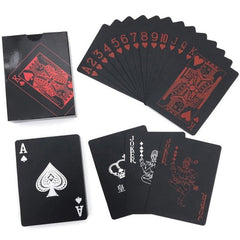 Waterproof Poker Deck Silvery Poker Suit, Plastic Magic Deck