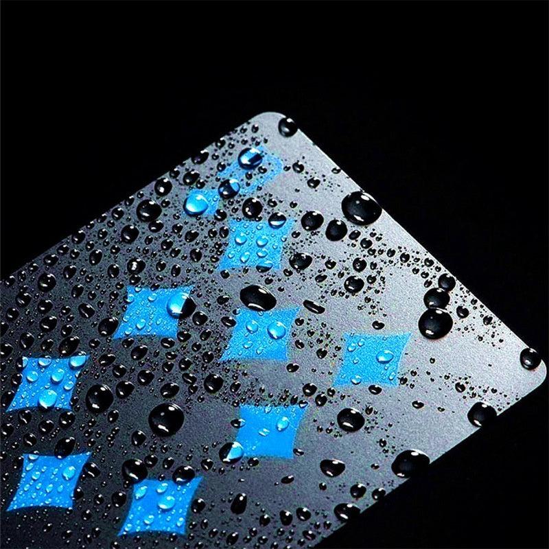 Waterproof Poker Deck Silvery Poker Suit, Plastic Magic Deck