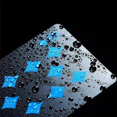 Waterproof Poker Deck Silvery Poker Suit, Plastic Magic Deck