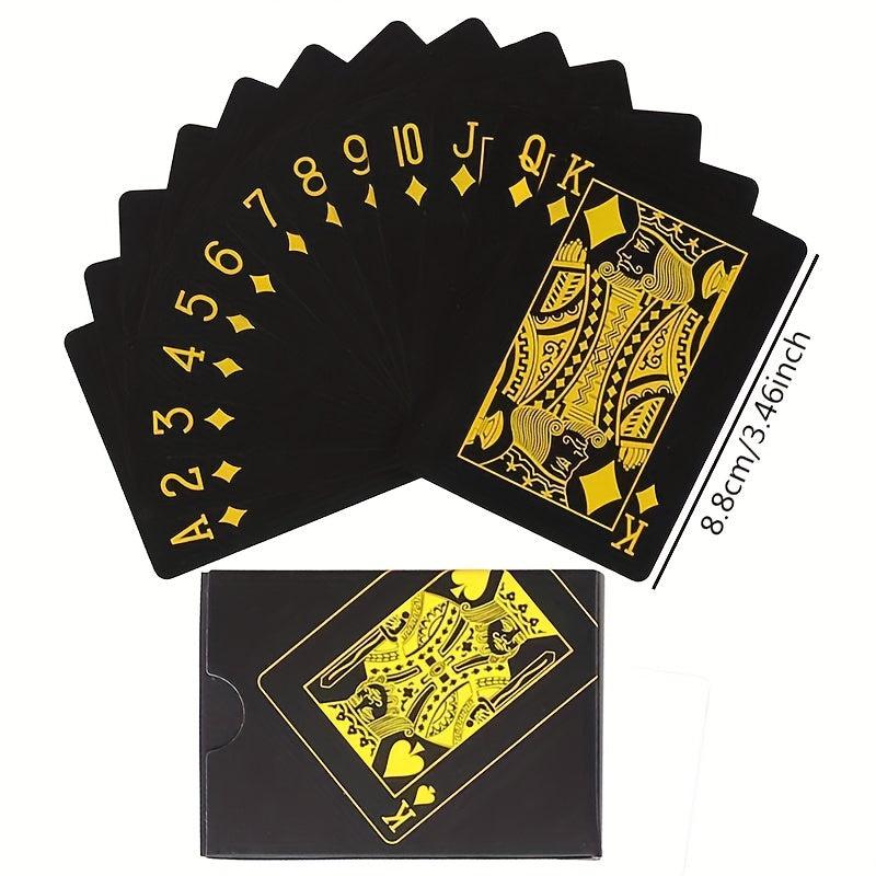 Waterproof Poker Deck Silvery Poker Suit, Plastic Magic Deck