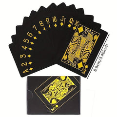 Waterproof Poker Deck Silvery Poker Suit, Plastic Magic Deck