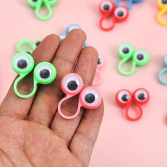 5pcs Big Eye Ring Tricky Toy for Halloween