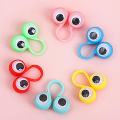 5pcs Big Eye Ring Tricky Toy for Halloween