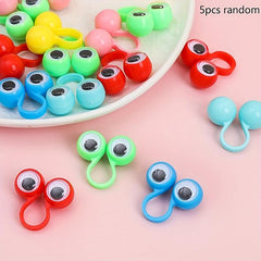 5pcs Big Eye Ring Tricky Toy for Halloween