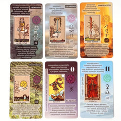 Tarot Cards Spanish Version Fate Fortune Telling Card Games