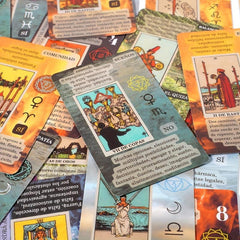Tarot Cards Spanish Version Fate Fortune Telling Card Games