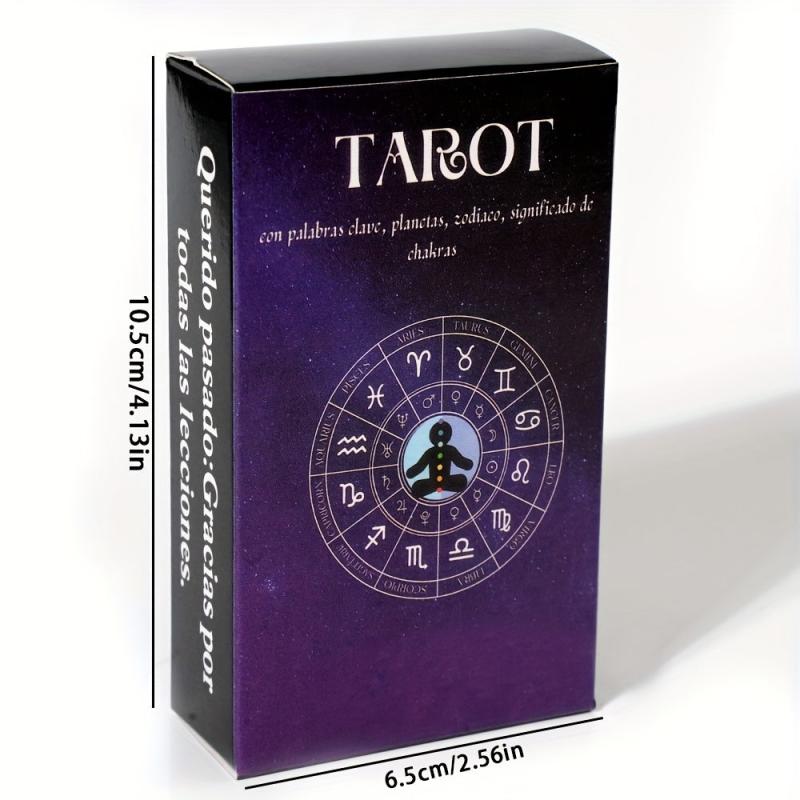 Tarot Cards Spanish Version Fate Fortune Telling Card Games
