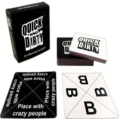 Quick And Dirty Social Comedy Game