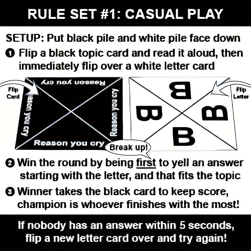 Quick And Dirty Social Comedy Game