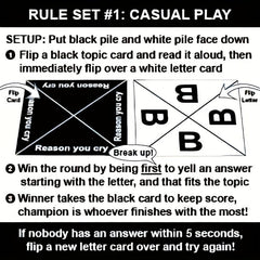 Quick And Dirty Social Comedy Game