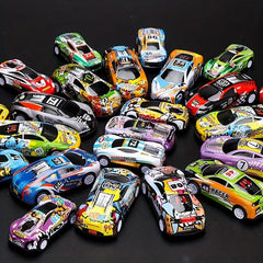 3pcs Alloy Pull back Car Iron Truck Off-road Vehicle Sports Car Toy Model